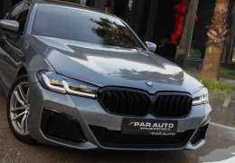 2017 BMW 5.20d YENİ MAKYAJ M SPORT GRİ/İÇ BEYAZ